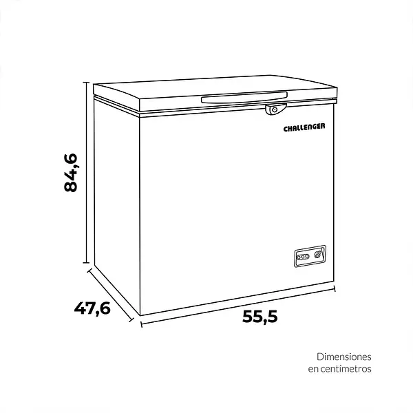 Congelador Challenger 100 Litros Ch 100