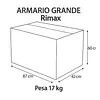 Combo Cocina Barú Wenge (Armario Grande + Armario Mediano)