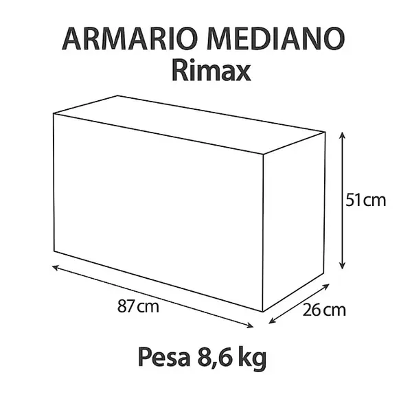 Combo Cocina Barú Wenge (Armario Grande + Armario Mediano)