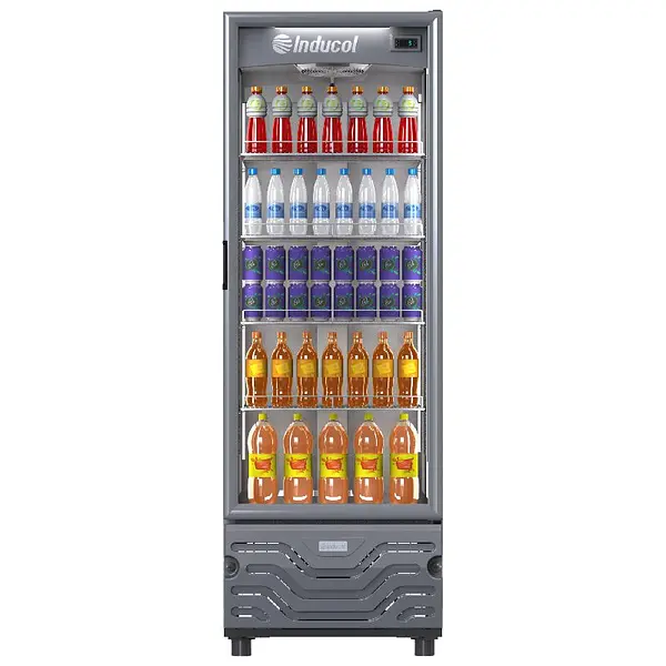 Vitrina Vertical Inducol Vv-20dbl1pv - 431 Litros | No Frost
