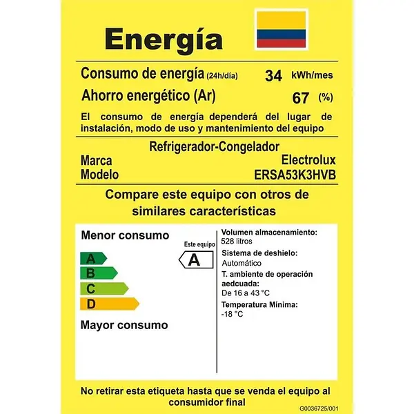 Nevecón Electrolux Side By Side No Frost 529l Inverter Negro