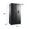 Nevecón Electrolux Side By Side No Frost 529l Inverter Negro