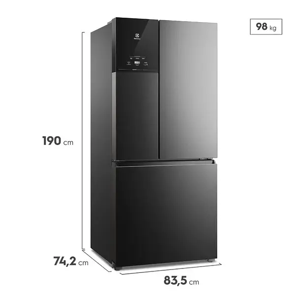 Refrigerador Multidoor Electrolux 590l No Frost Con Autosens