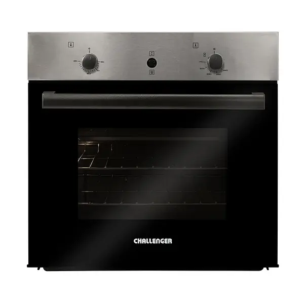 Combo 1 Challenger: Estufa, Horno Y Campana Negra 60 Cm