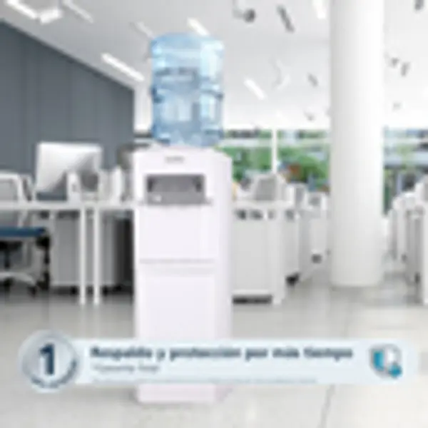 Dispensador De Agua De Piso 3 Llaves Blanco Mabe