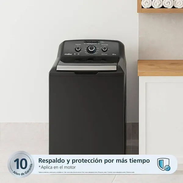 Lavadora Automática 20 Kg Diamond Gray Mabe
