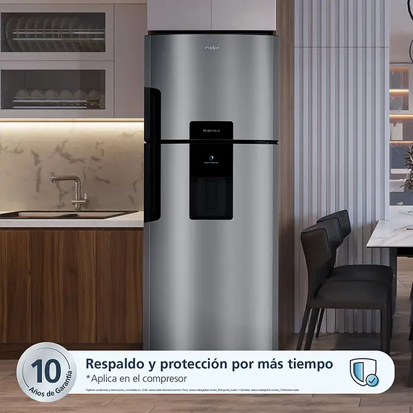 Nevera Mabe No Frost 470 L Brutos Inox