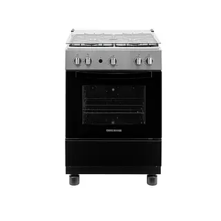 Estufa Challenger Con Horno Inox 60 Cm 4 Puestos Gas Propano