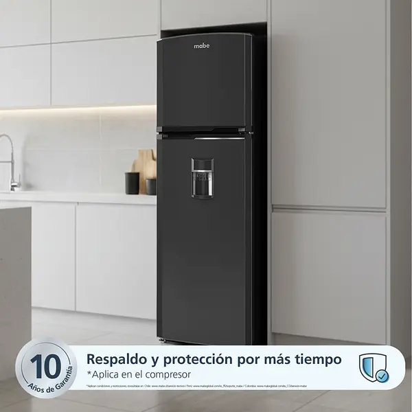 Nevera Mabe No Frost 247 L Brutos Grafito Mabe