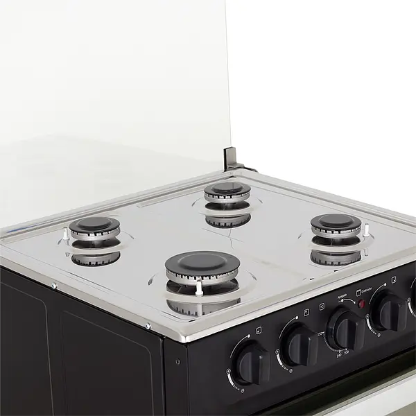 Estufa Haceb Horno Sp-Vidrio Reflex Negra