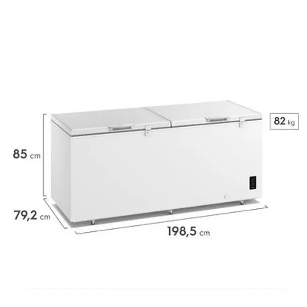 Congelador Electrolux 708l Inverter