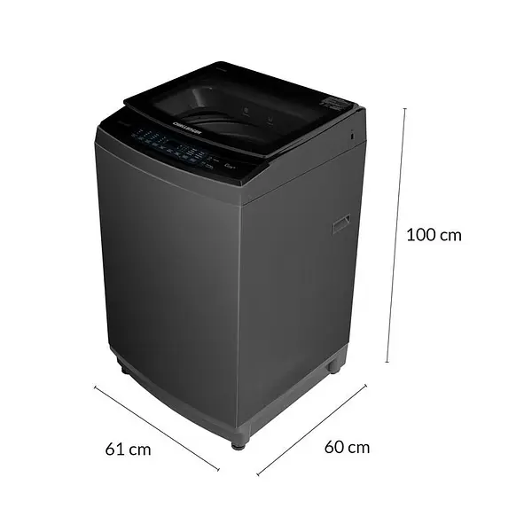 Lavadora Challenger Automática Gris 18kg (39lb) - Cw5718 Dg