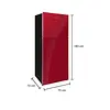 Nevera Challenger No Frost 450 Litros Brutos - Cr450 Red
