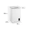 Congelador Electrolux 100l Inverter Blanco