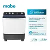 Lavadora Semiautomática Mabe 11 Kg Blanca