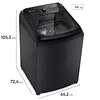 Lavadora Electrolux Automática 22kg Negra