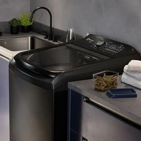 Lavadora Electrolux Automática 22kg Negra