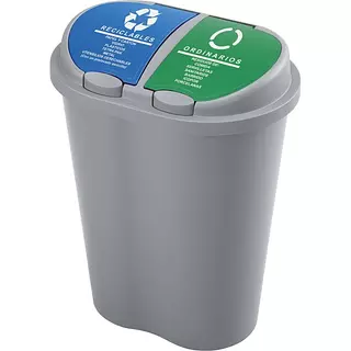 Basurero Rimax Doble 50 Litros