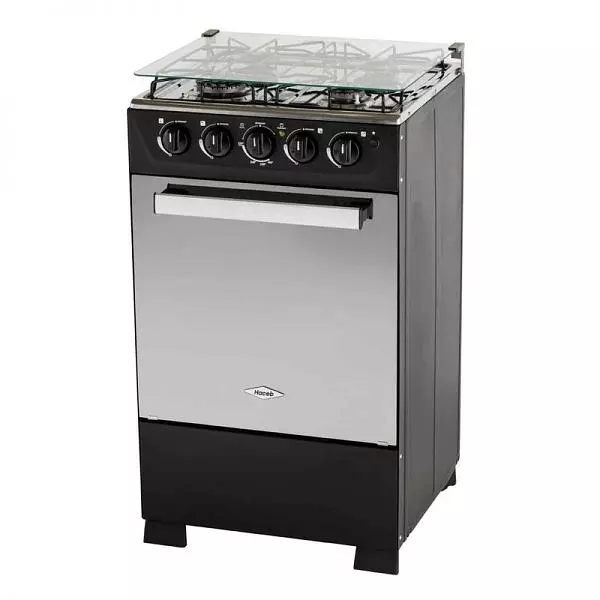 Estufa Haceb Horno Sp-Vidrio Reflex Gas Ee Negra