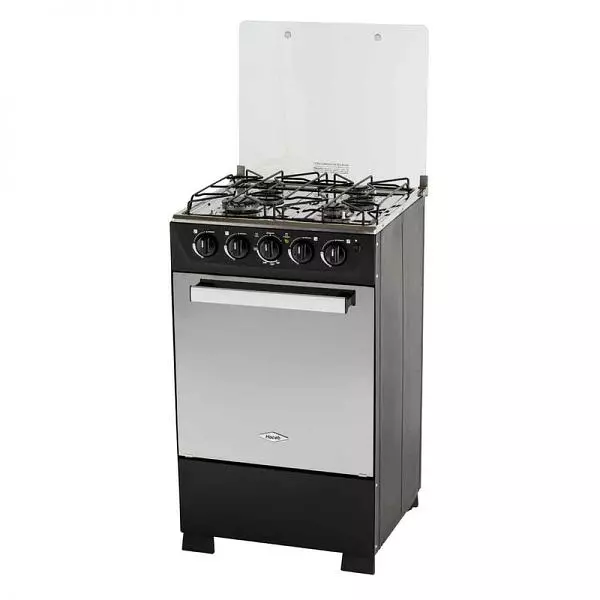Estufa Haceb Horno Sp-Vidrio Reflex Gas Ee Negra