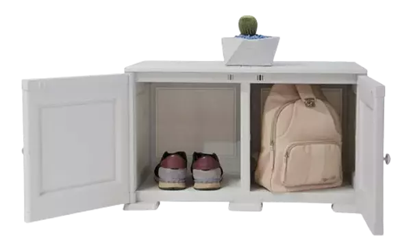 Mueble Rimo Elegance Goya Blanco - Avellana