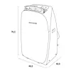 Aire Acondicionado Challenger Portatil 12000 A 115