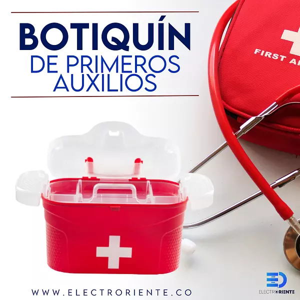 Botiquín De Primeros Auxilios Colplast 13"